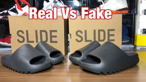 adidas yeezy slides real vs fake|how to legit check yeezy.